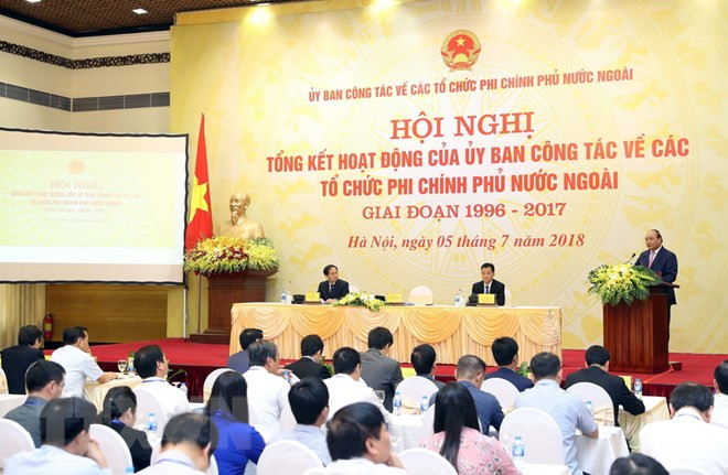 政府总理阮春福:继续做好国外非政府组织动员与合作工作,为推动越南经济社会发展提供服务 ảnh 1 政府总理阮春福:继续做好国外非政府组织动员与合作工作,为推动越南经济社会发展提供服务 ảnh 1