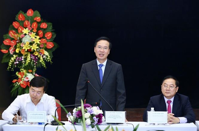 越共中央宣教部部长访问部分新闻媒体机构 ảnh 1