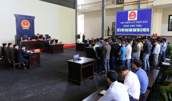 数万亿越盾的网络赌博大案正式开庭审理 ảnh 2