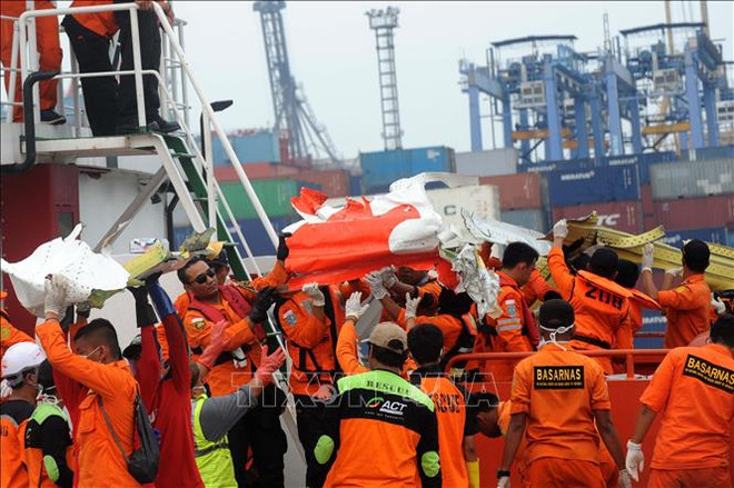 印尼客机坠海事件：搜救结束 一黑匣子仍未寻获 ảnh 1