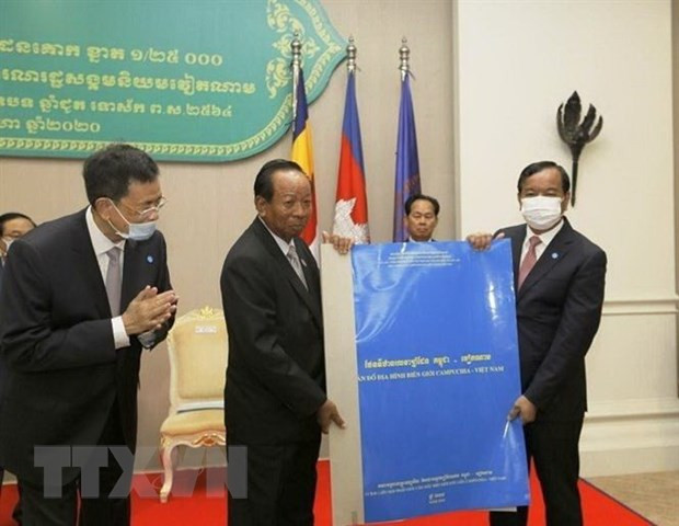 柬埔寨将把越柬边界地形图册送到联合国 ảnh 1 柬埔寨将把越柬边界地形图册送到联合国 ảnh 1