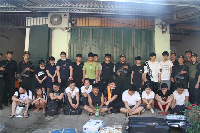 老街省逮捕21名中国通缉犯 ảnh 1 老街省逮捕21名中国通缉犯 ảnh 1