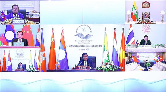湄澜领导人承诺促进地区各国跨境经济合作与发展 ảnh 1