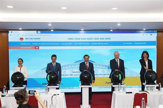 越南国家财政预算信息公开平台正式上线 ảnh 1 越南国家财政预算信息公开平台正式上线 ảnh 1