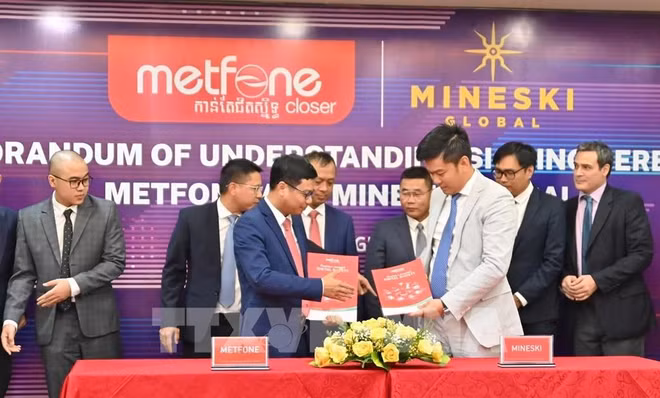 越南Metfone与Mineski Global签署电子竞技合作协议 ảnh 1