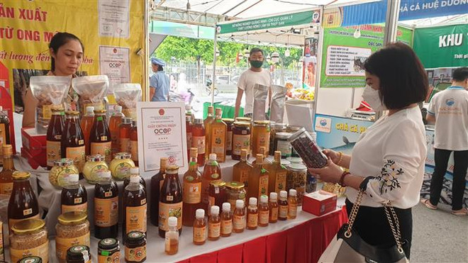 2022年河内OCOP产品周开幕 ảnh 2 2022年河内OCOP产品周开幕 ảnh 2