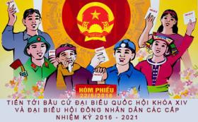 迎来新一届国会代表选举：昆嵩省各山区村庄洋溢着喜庆的气氛 ảnh 1