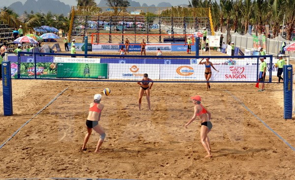 2016年亚洲女子沙滩排球锦标赛开战 ảnh 1 2016年亚洲女子沙滩排球锦标赛开战 ảnh 1