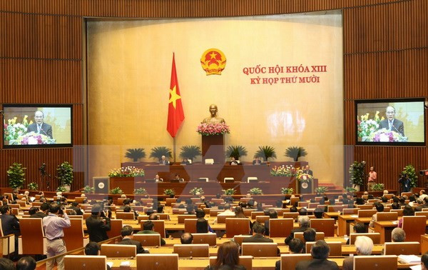 越南国会一次具有多项革新内容的会议留下的印迹 ảnh 1