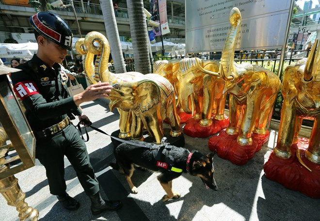 泰国警方加强保安工作以防IS袭击 ảnh 1