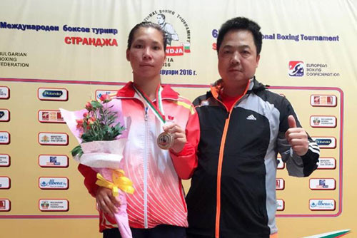 Strandja拳击国际竞赛越南运动员何氏玲夺银 ảnh 1 Strandja拳击国际竞赛越南运动员何氏玲夺银 ảnh 1