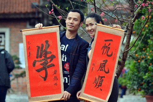 把心愿寄托在每一道笔画中 ảnh 3 把心愿寄托在每一道笔画中 ảnh 3