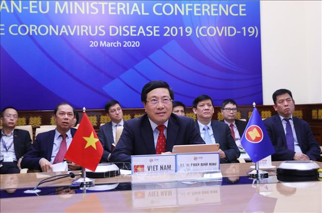 新冠肺炎疫情:东盟与欧洲各国进一步密切合作 做好疫情防控工作 ảnh 1 新冠肺炎疫情:东盟与欧洲各国进一步密切合作 做好疫情防控工作 ảnh 1