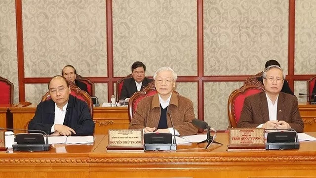 越共中央政治局有关Covid-19疫情防控工作的结论 ảnh 1 越共中央政治局有关Covid-19疫情防控工作的结论 ảnh 1