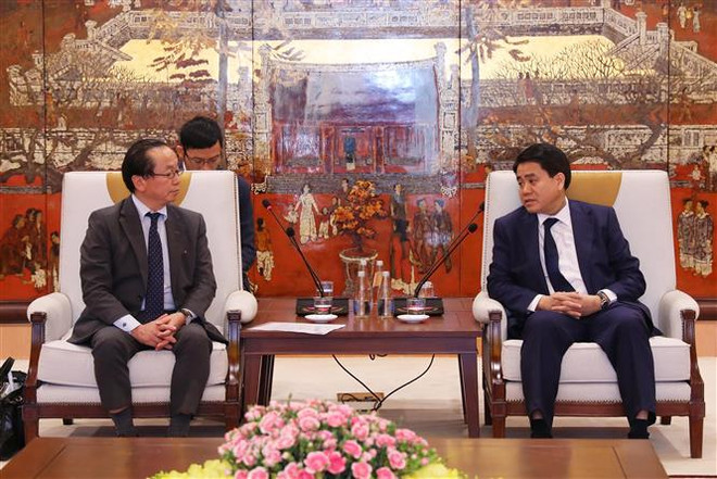 河内市与日本国际协力机构联合加快合作项目的进度 ảnh 1 河内市与日本国际协力机构联合加快合作项目的进度 ảnh 1