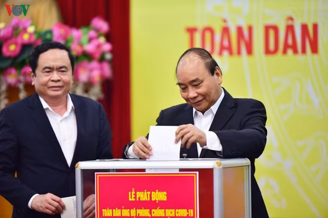 超过700亿越盾支持新冠肺炎疫情和克服旱灾、海水入侵造成的后果 ảnh 1