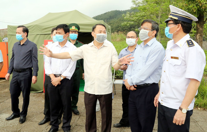 新冠肺炎疫情:谅山省峙马口岸将防疫工作置于最优先的地位 ảnh 1 新冠肺炎疫情:谅山省峙马口岸将防疫工作置于最优先的地位 ảnh 1