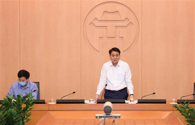 河内市升级防控措施遏制新冠肺炎疫情扩散 ảnh 1