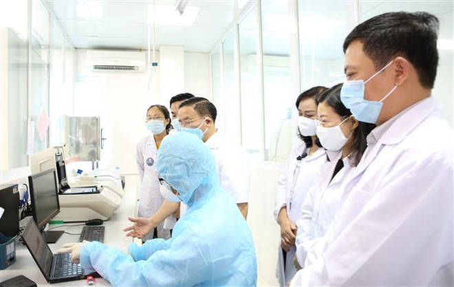 河静省新冠肺炎检测室投入运营 可开展大范围新冠检测工作 ảnh 1 河静省新冠肺炎检测室投入运营 可开展大范围新冠检测工作 ảnh 1