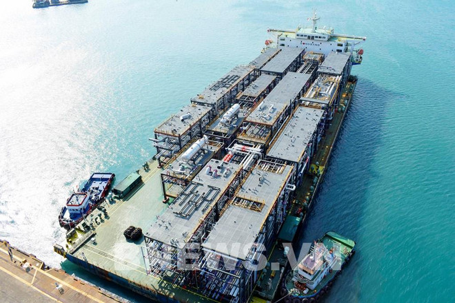 越南斗山重工业有限公司出色完成韩国三星工程建设公司生产的27个组件模块订单 ảnh 1