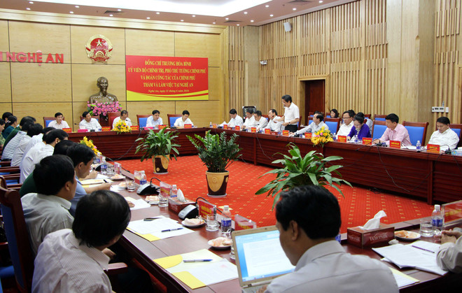 越南政府副总理张和平赴宜安省调研指导工作 ảnh 1 越南政府副总理张和平赴宜安省调研指导工作 ảnh 1