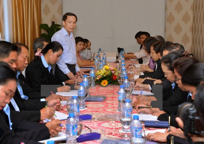 越通社与老挝巴特寮通讯社加强业务交流加深双方团结之情 ảnh 1 越通社与老挝巴特寮通讯社加强业务交流加深双方团结之情 ảnh 1