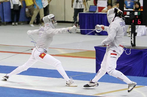 越南击剑再获里约奥运会入场券 ảnh 1 越南击剑再获里约奥运会入场券 ảnh 1