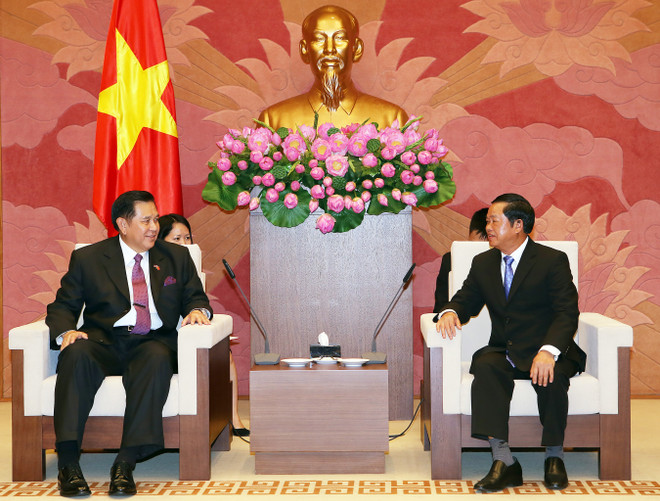 越泰加强合作关系 ảnh 1 越泰加强合作关系 ảnh 1