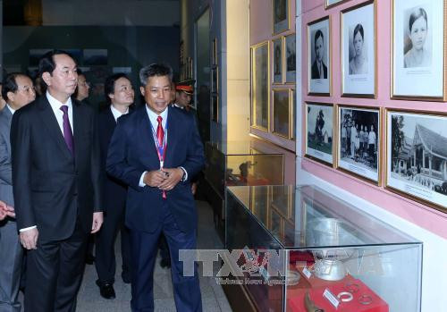 越南国家主席陈大光访问老挝期间开展系列活动 ảnh 6