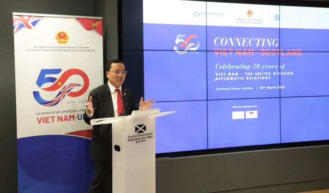 越英建交50周年:越南与苏格兰联谊活动在伦敦举行 ảnh 2 越英建交50周年:越南与苏格兰联谊活动在伦敦举行 ảnh 2