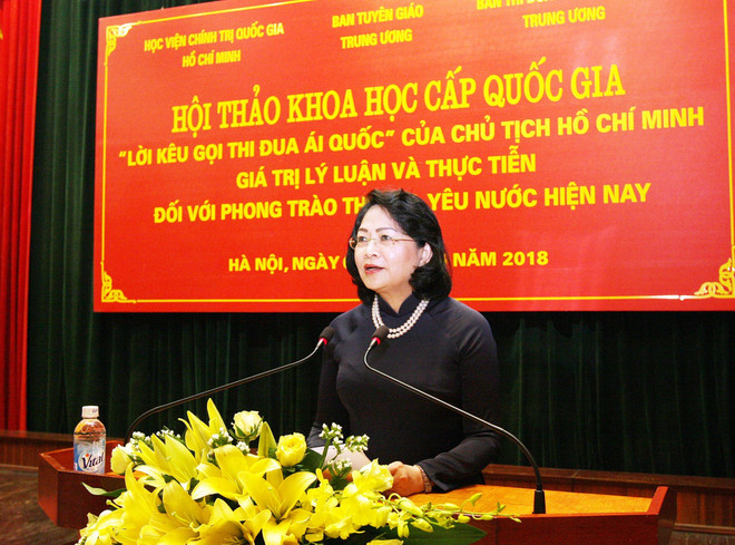 胡志明主席爱国竞赛号召对当前爱国竞赛运动的理论和实践价值 ảnh 1