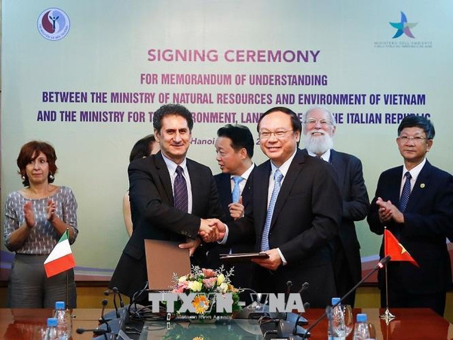 越意将在环境保护和应对气候变化等领域促进双边合作 ảnh 1 越意将在环境保护和应对气候变化等领域促进双边合作 ảnh 1