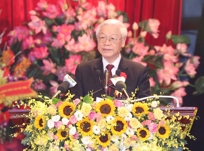 胡志明主席《爱国竞赛号召书》问世70周年庆典在首都河内隆重举行 ảnh 1