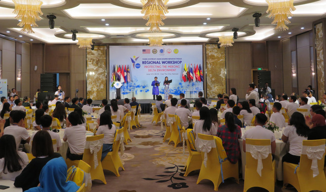 120名青年领袖为保护九龙江三角洲环境作出积极贡献 ảnh 1 120名青年领袖为保护九龙江三角洲环境作出积极贡献 ảnh 1