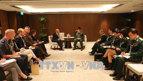 第十七届香格里拉对话会:越南防长吴春历同新西兰、英国、新加坡等国领导举行双边会晤 ảnh 1 第十七届香格里拉对话会:越南防长吴春历同新西兰、英国、新加坡等国领导举行双边会晤 ảnh 1