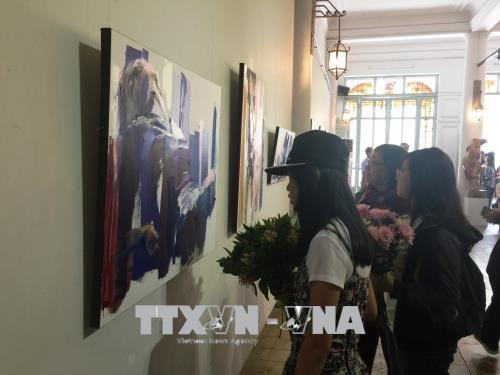 第二届越法国际美术交流展在胡志明市举行 ảnh 2