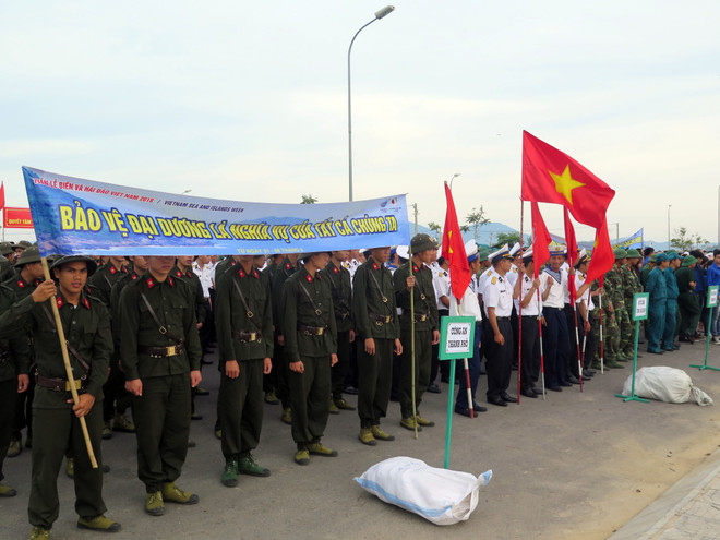 岘港市举行集会响应世界海洋日及越南海洋岛屿周 ảnh 1