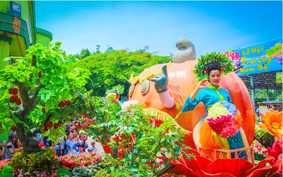 2018年第十四届南部水果节热闹登场 ảnh 1