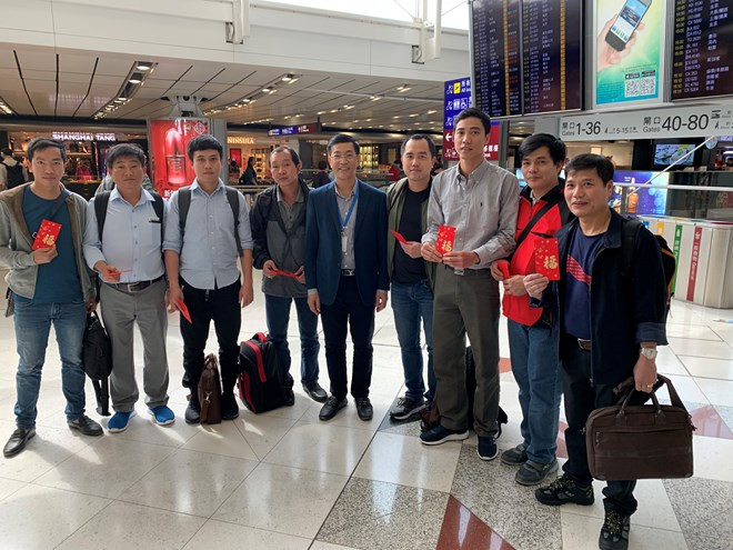 “Aulac Fortune”号运油船全部船员春节前回国 ảnh 1 “Aulac Fortune”号运油船全部船员春节前回国 ảnh 1