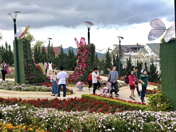 大年初三大叻市接待游客量激增 ảnh 2 大年初三大叻市接待游客量激增 ảnh 2