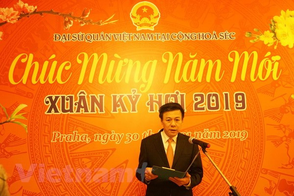 旅居捷克越南人共迎新春 ảnh 1 旅居捷克越南人共迎新春 ảnh 1