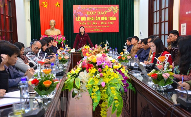 努力确保南定省陈祠开印仪式安全顺利举行 ảnh 1 努力确保南定省陈祠开印仪式安全顺利举行 ảnh 1