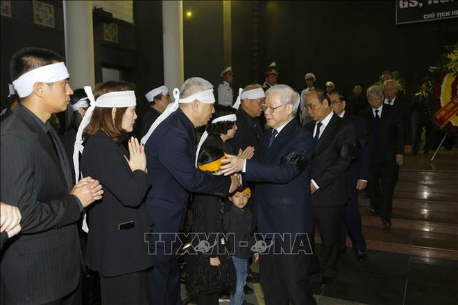 阮德平同志追悼会在河内国家殡仪馆隆重举行 ảnh 4