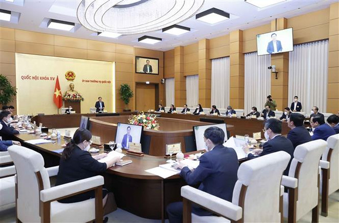 越南国会主席王廷惠主持与槟椥省领导的工作会议 ảnh 1 越南国会主席王廷惠主持与槟椥省领导的工作会议 ảnh 1