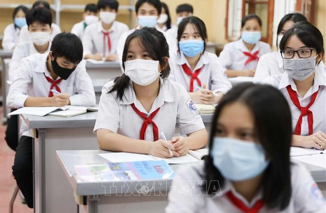 越南政府4月份例行记者会: 越南各年级学生基本上已重返学校直接上课 ảnh 1 越南政府4月份例行记者会: 越南各年级学生基本上已重返学校直接上课 ảnh 1
