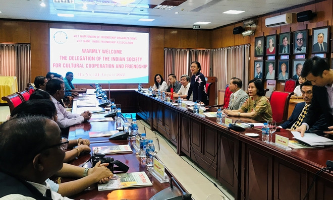 加强越南与印度团结、友好、合作之情 ảnh 1 加强越南与印度团结、友好、合作之情 ảnh 1