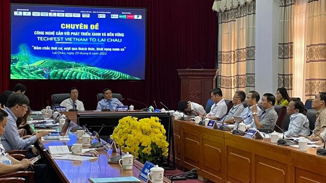 2022年越南创新创业节：将技术与绿色且可持续发展相结合 ảnh 1