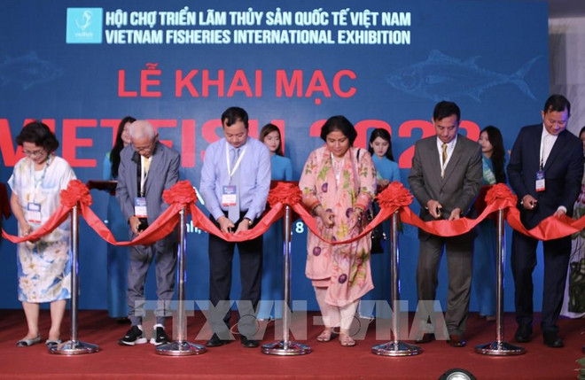 2022年越南水产品展销会正式拉开帷幕 ảnh 1 2022年越南水产品展销会正式拉开帷幕 ảnh 1