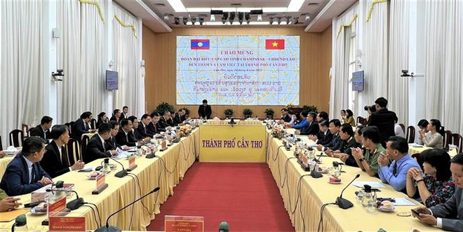 越老举行边境省份第五次司法扩大会议 ảnh 2 越老举行边境省份第五次司法扩大会议 ảnh 2