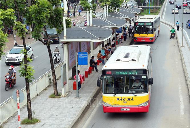 九·二国庆节假期河内配置 900 多辆公交车 每天开行近1.1万趟次 ảnh 1 九·二国庆节假期河内配置 900 多辆公交车 每天开行近1.1万趟次 ảnh 1